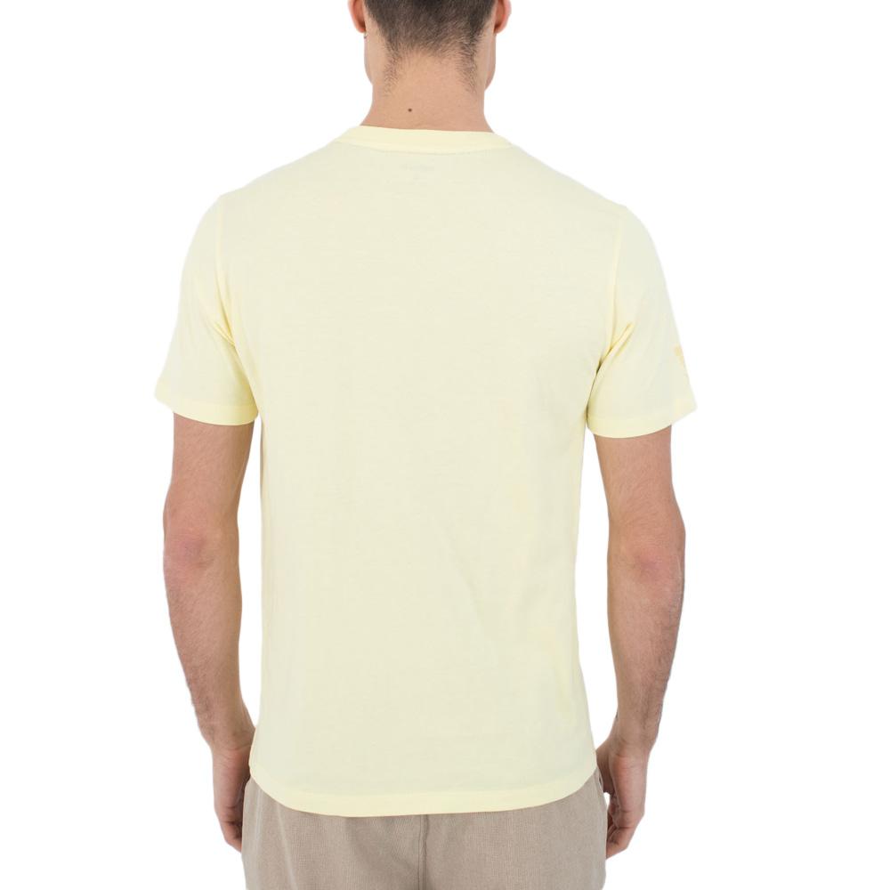 T-shirt Jaune Homme Hurley MTSEU00013 vue 2