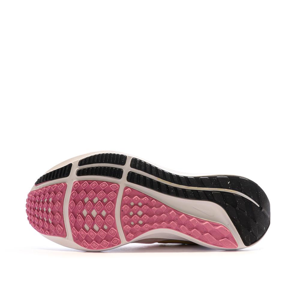 Chaussures de running Grises/Rose Femme Nike Zoom Pegasus vue 5