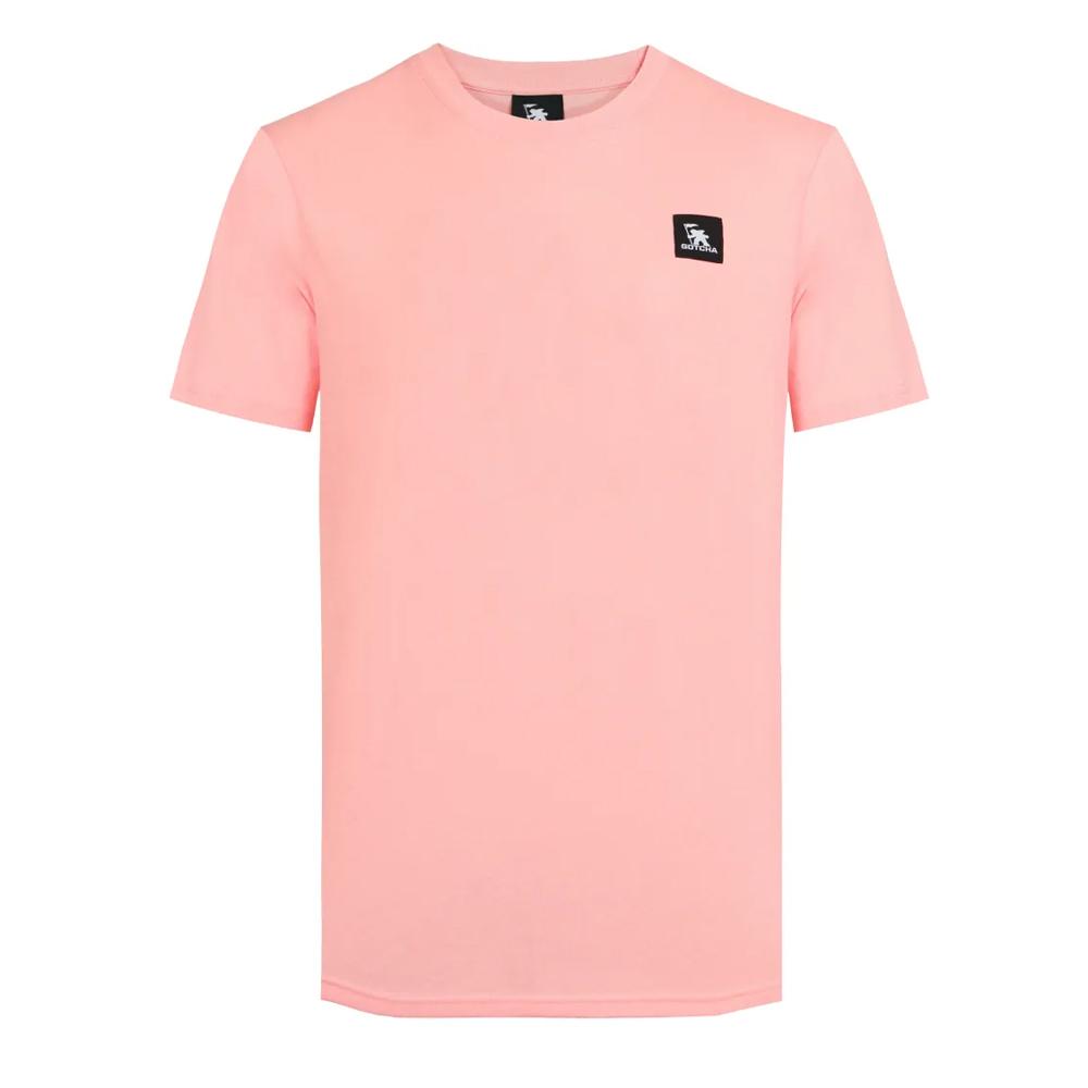 T-shirts Rose Homme GOTCHA Addict pas cher