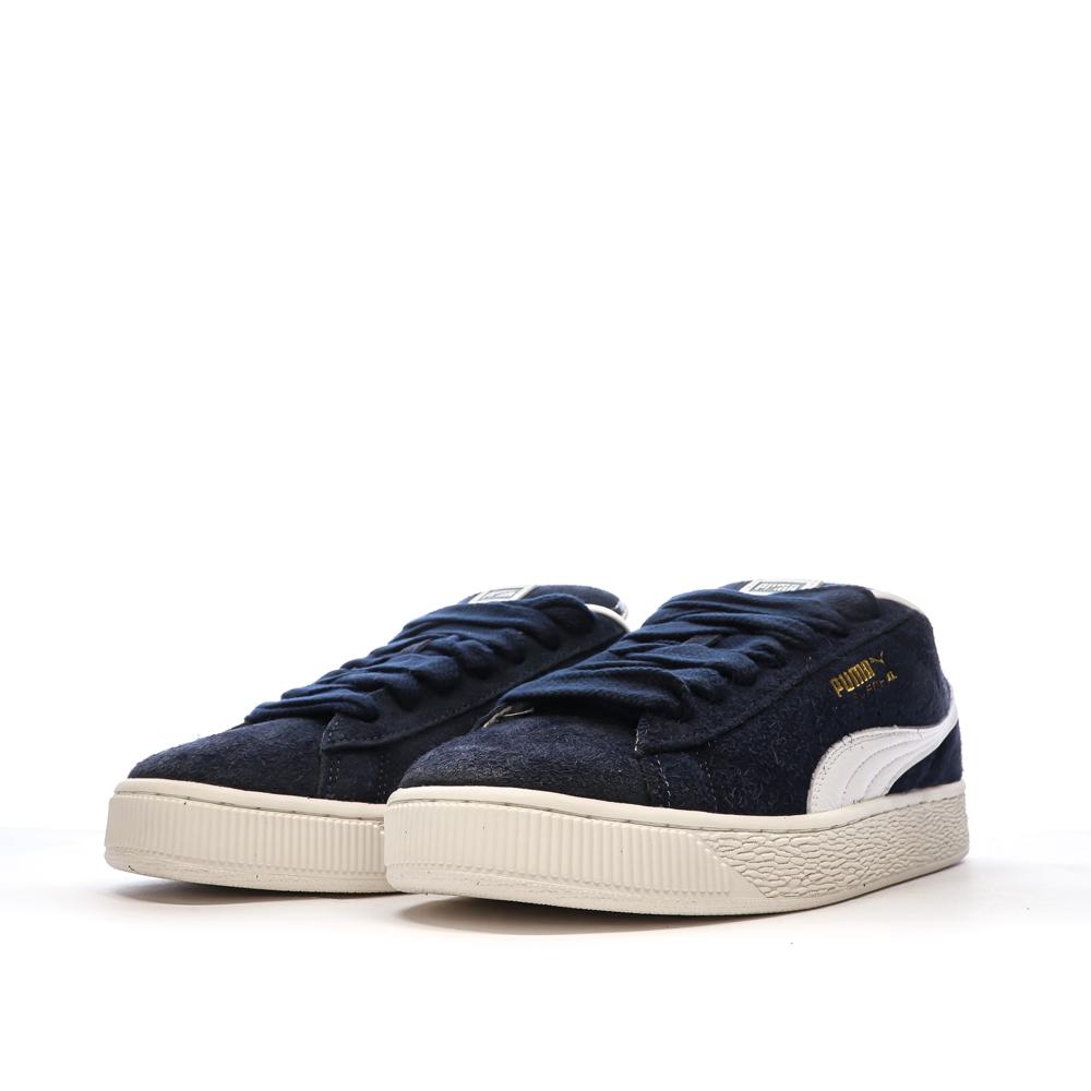 Baskets Noires/Blanches Homme Puma Suede Xl Hairy vue 6