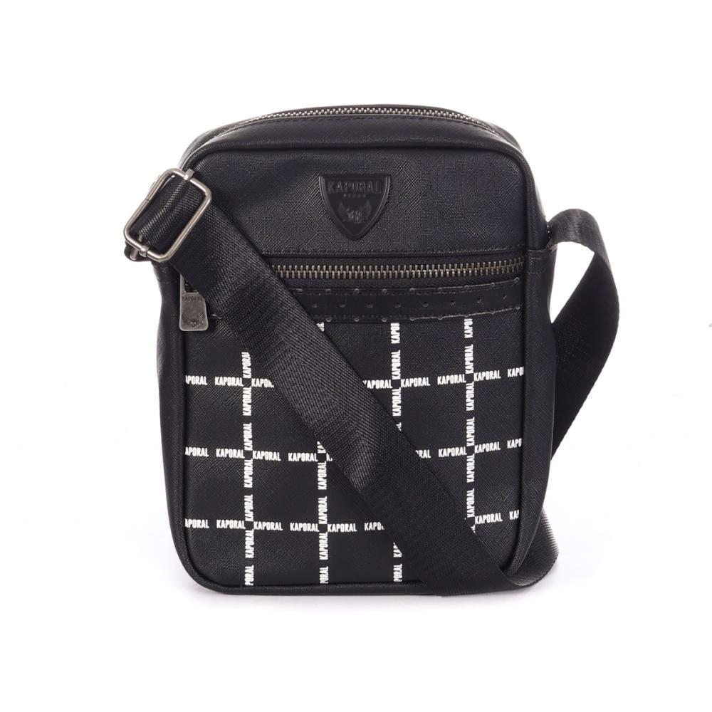 Sacoche Noir/Blanc Homme Kaporal NORPYH pas cher