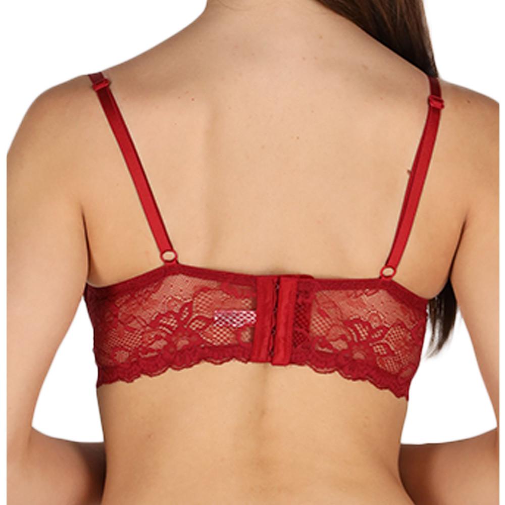 Soutien gorge Rouge Femme Les Petites Bombes Valentine vue 2