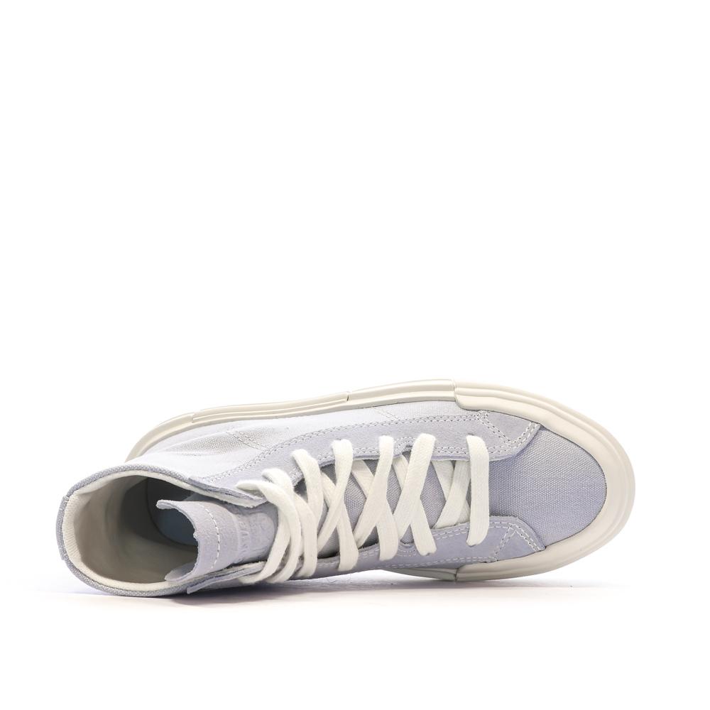 Baskets Bleu/Blanche Femme Converse Chuck Taylor All Star Cruise vue 4