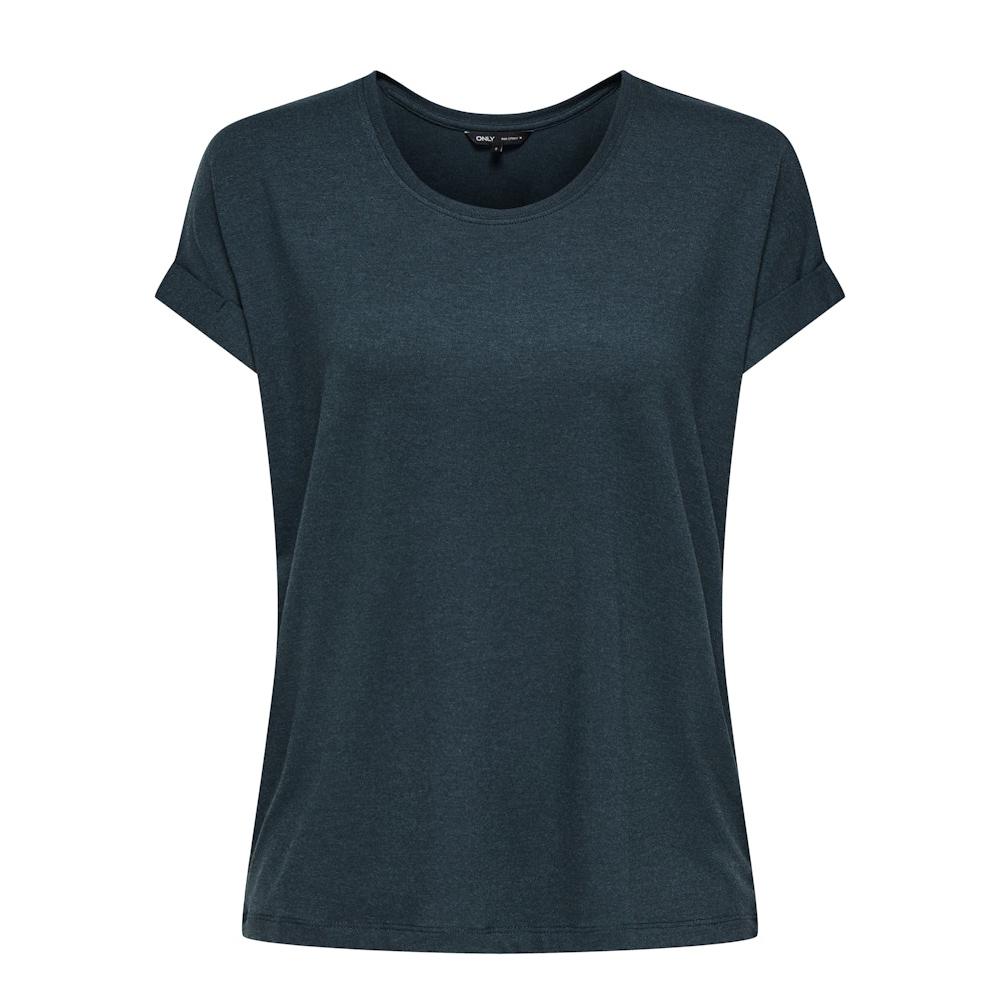 T-shirt Marine Femme Only Moster pas cher