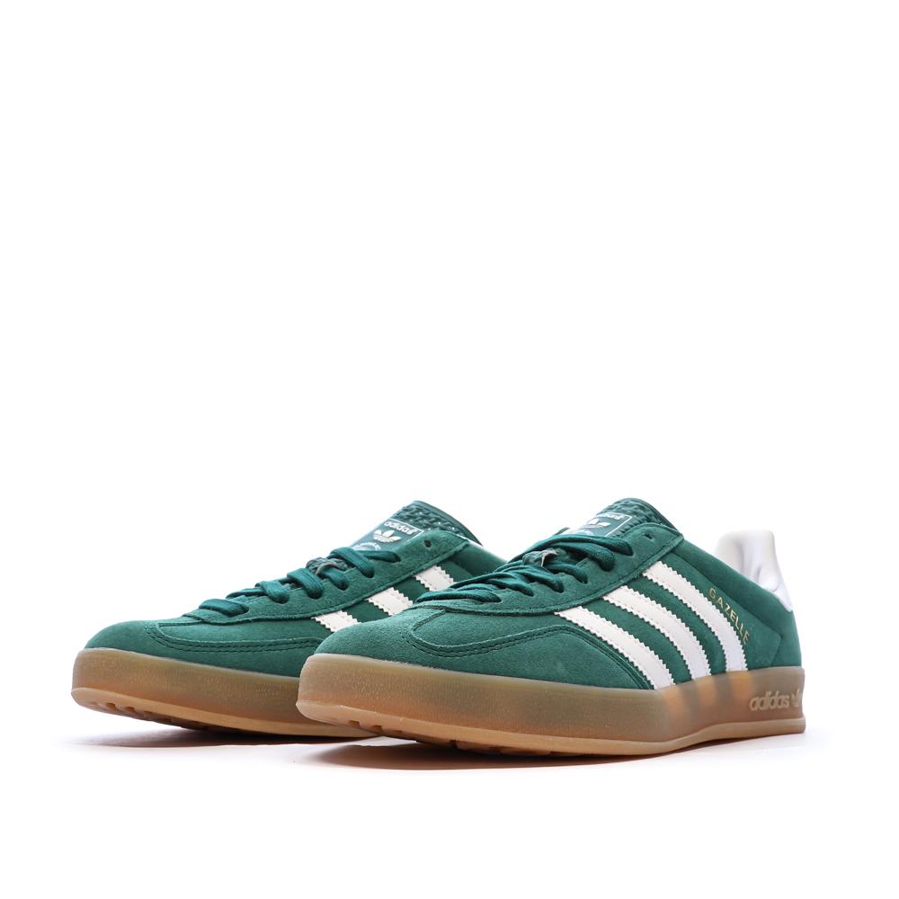 Gazelle Baskets Verte Homme Adidas vue 6