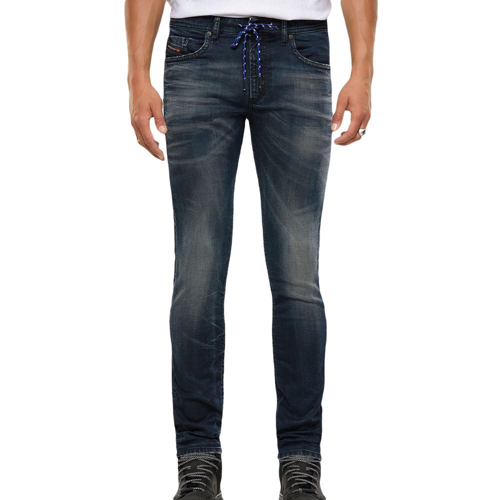 Jean Slim Bleu Homme Diesel Thommer pas cher