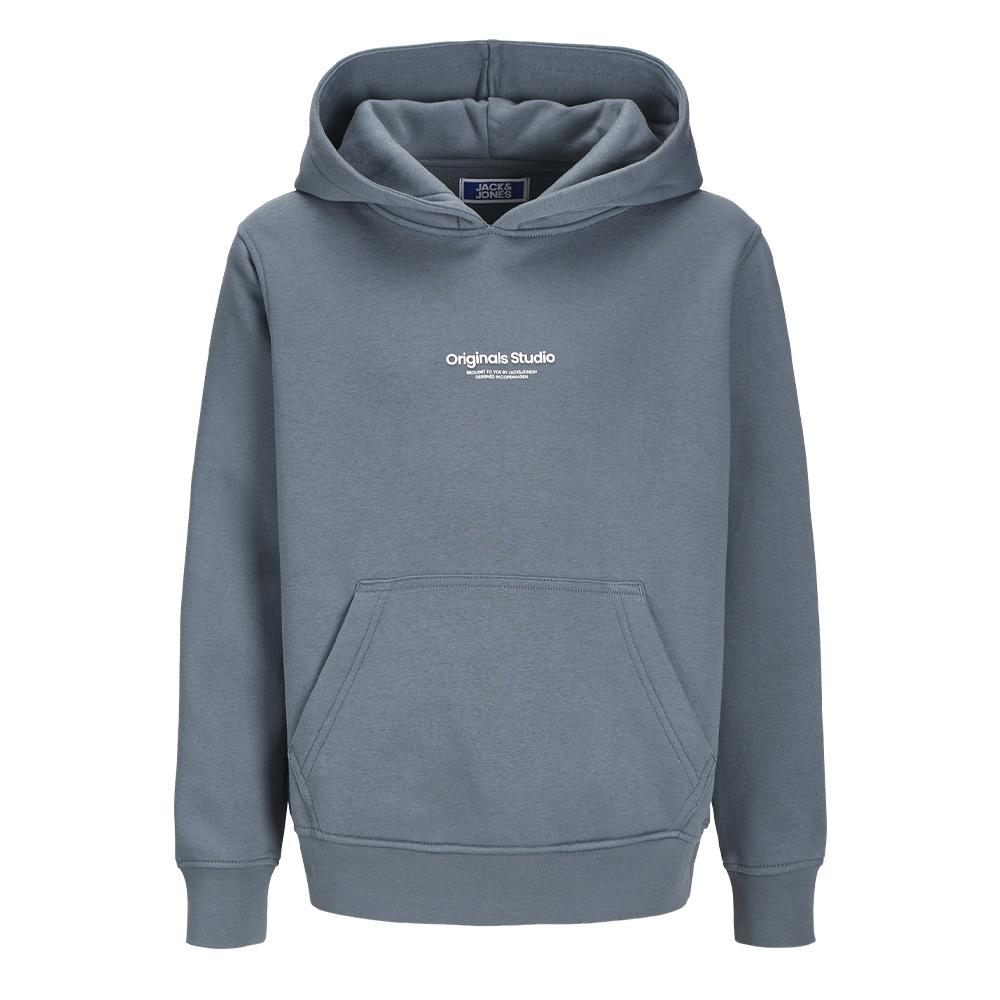 Sweat Bleu Garçon Jack & Jones Vesterbro vue 3