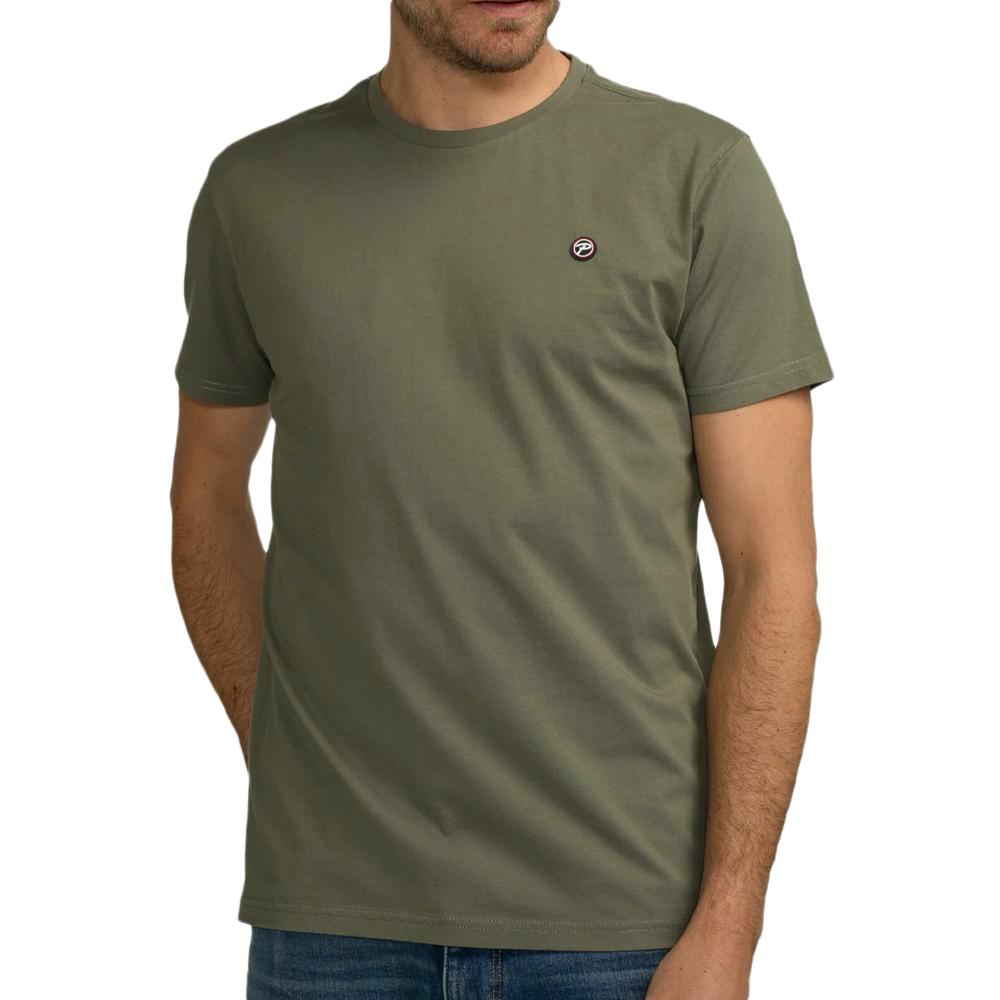 T-shirt Kaki Homme Petrol Industries TSR002-9999 pas cher