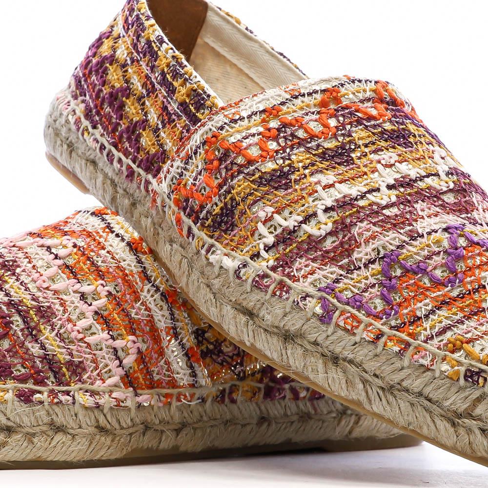 Espadrillas naranjas para mujer Pare Gabia Anaia ver 7