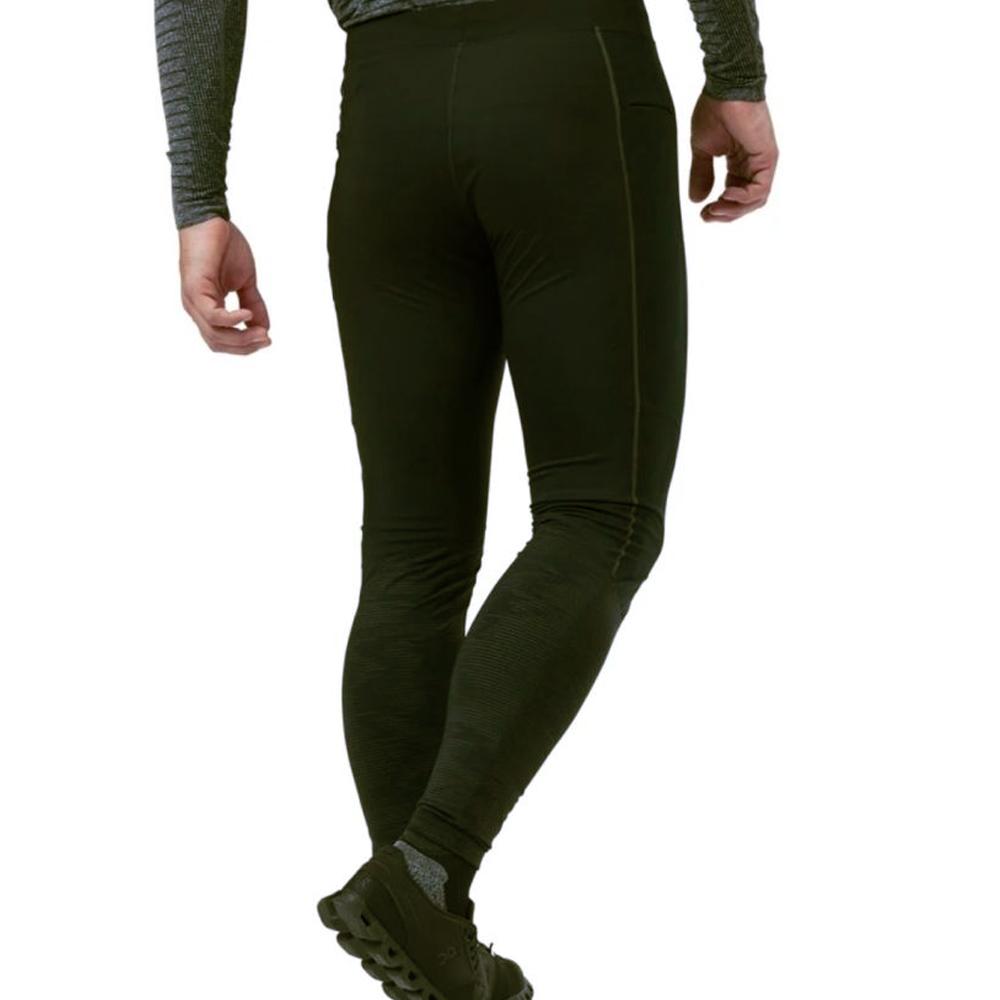 Legging Noir Homme Odlo Zeroweight vue 2