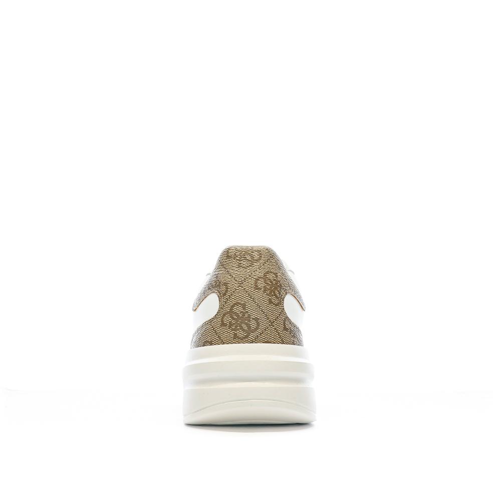 Baskets Blanches Femme Guess Elbina vue 3