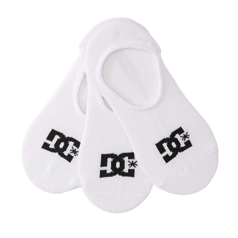 3 pares de calcetines blancos para hombre Dc shoes Liner barato