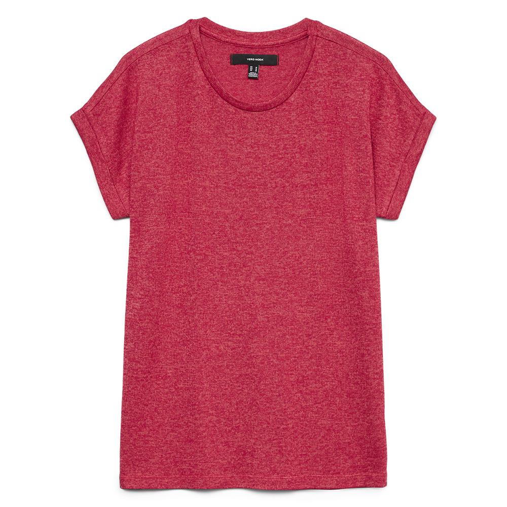 T-Shirt Rouge Femme Vero Moda Brianna 10291353S pas cher
