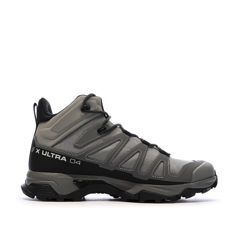 Chaussures de Randonnée Gris Homme Salomon X Ultra 4 Mid Gtx vue 2