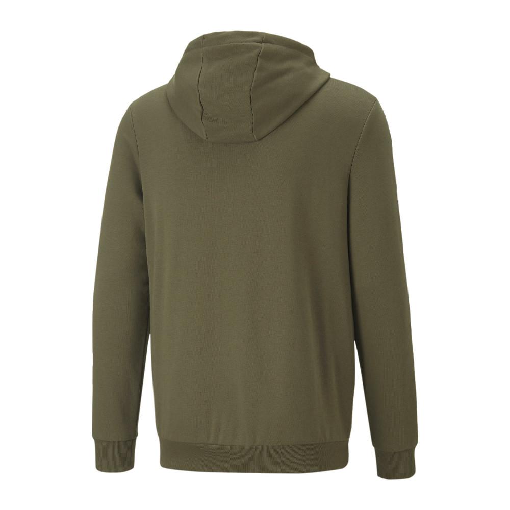 Sweat Kaki Homme Puma Tape Fz vue 2