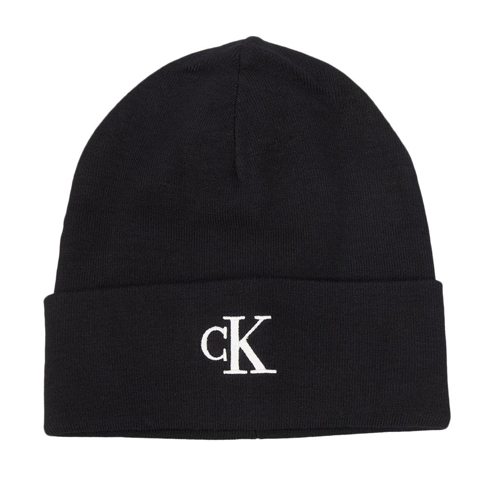 Bonnet Noir Homme Calvin Klein Jeans Fine pas cher