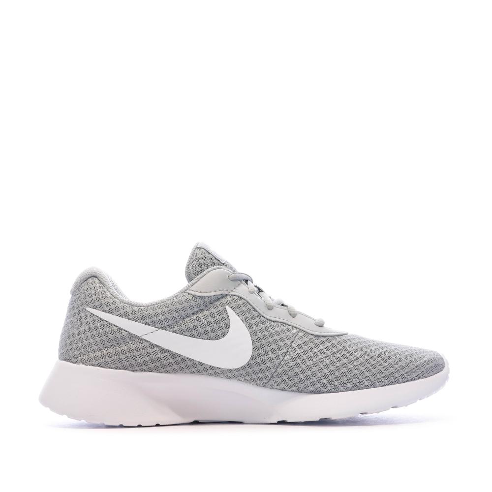 Baskets Grises Homme Nike Tanjun vue 2