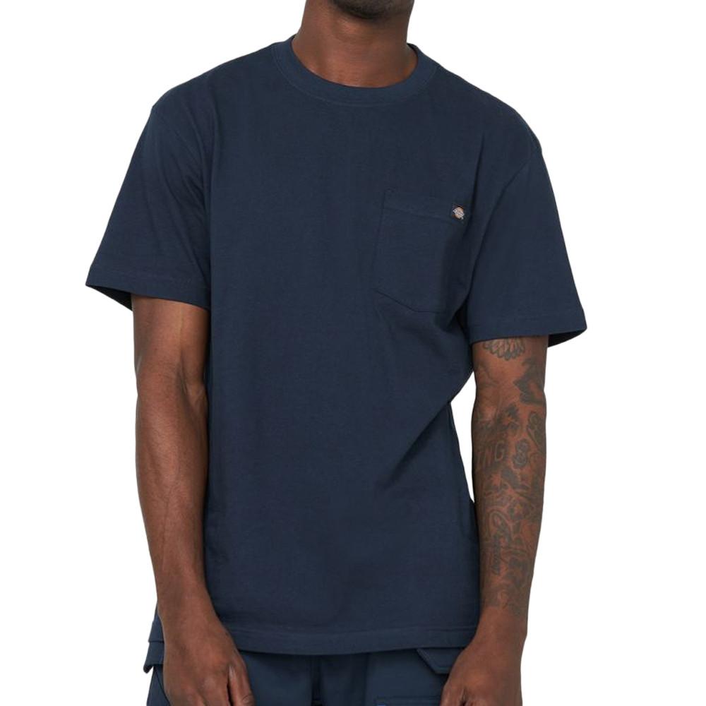 T-shirt Marine Homme Dickies Coton pas cher