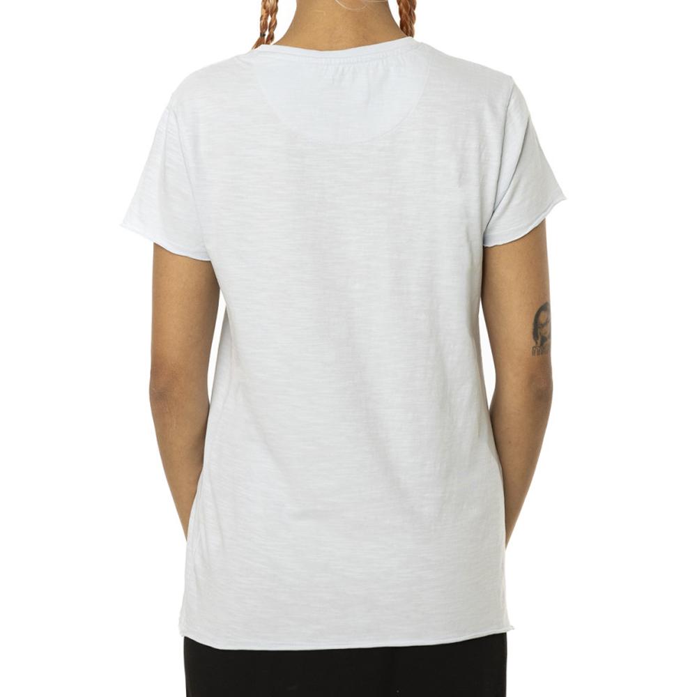 T-shirt Bleu Femme Von Dutch Slub vue 2