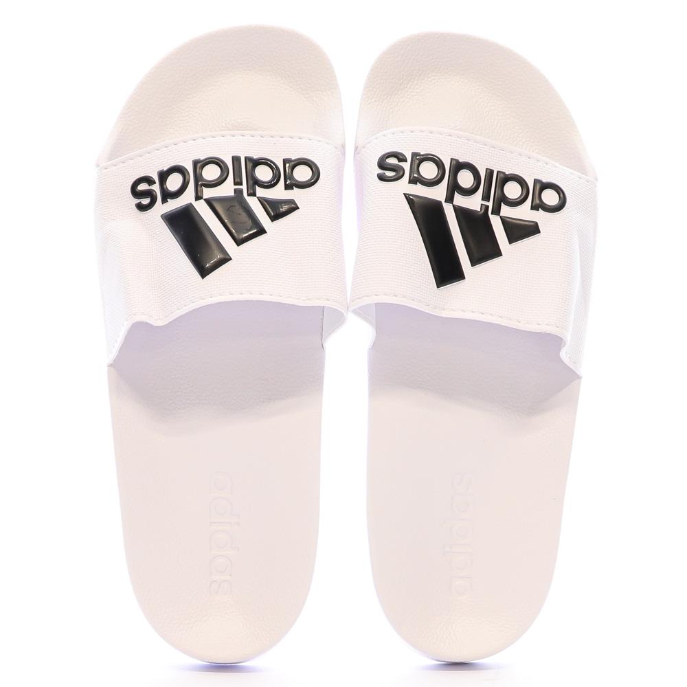 Claquettes Blanchex/Noir Homme Adidas Adilette Shower vue 3