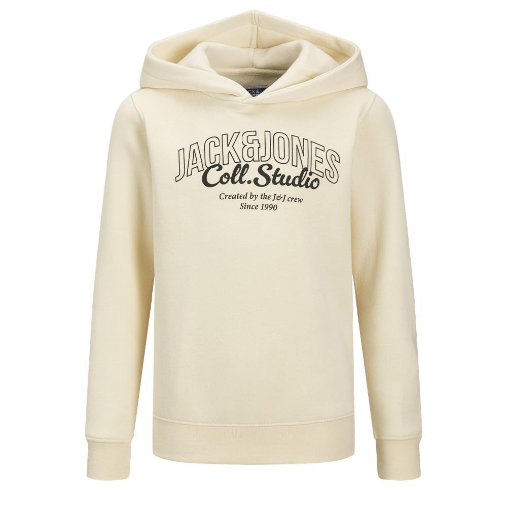 Sweat Ecru Homme Jack & Jones Makoto vue 3