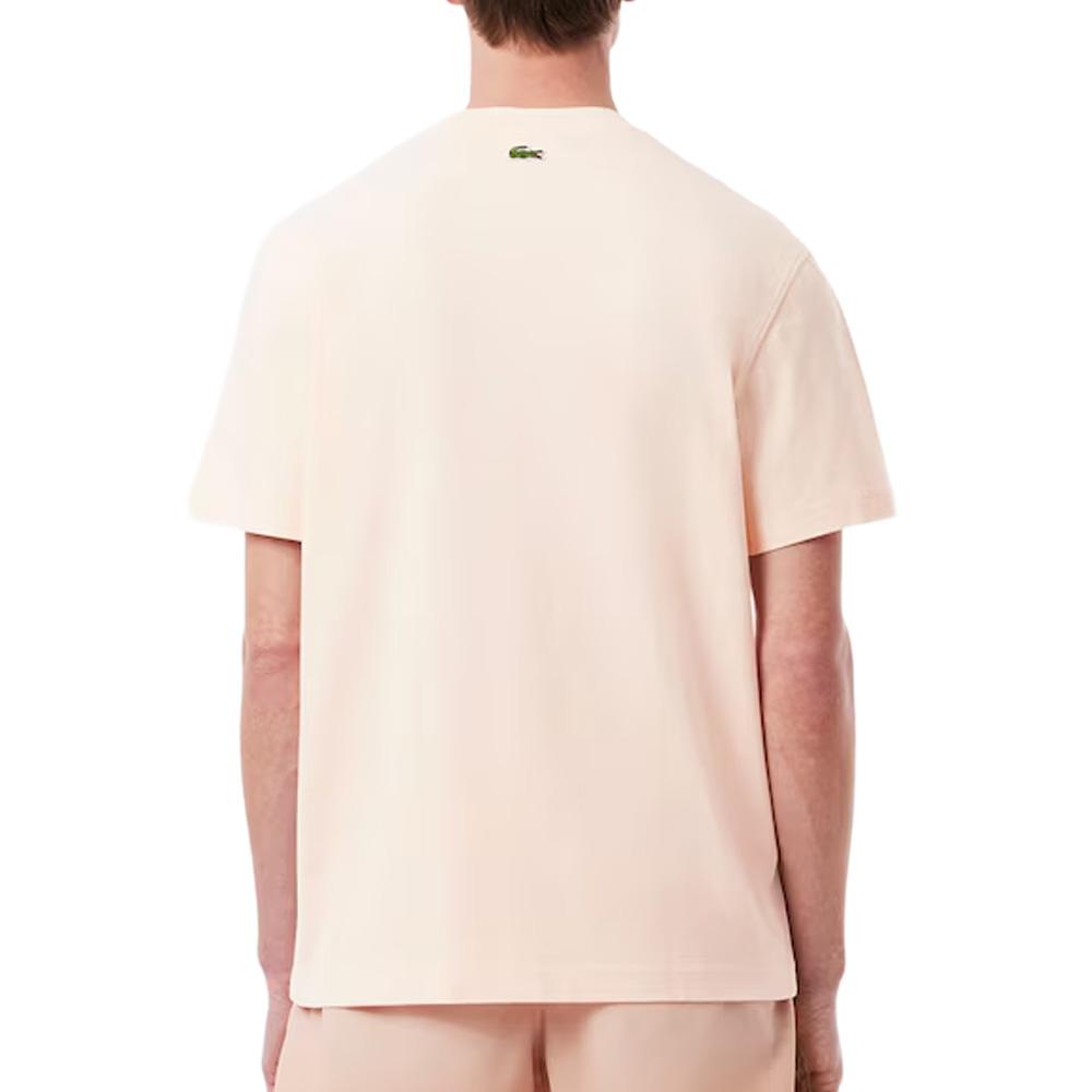 T-shirt Rose Homme Lacoste TH0284 vue 2