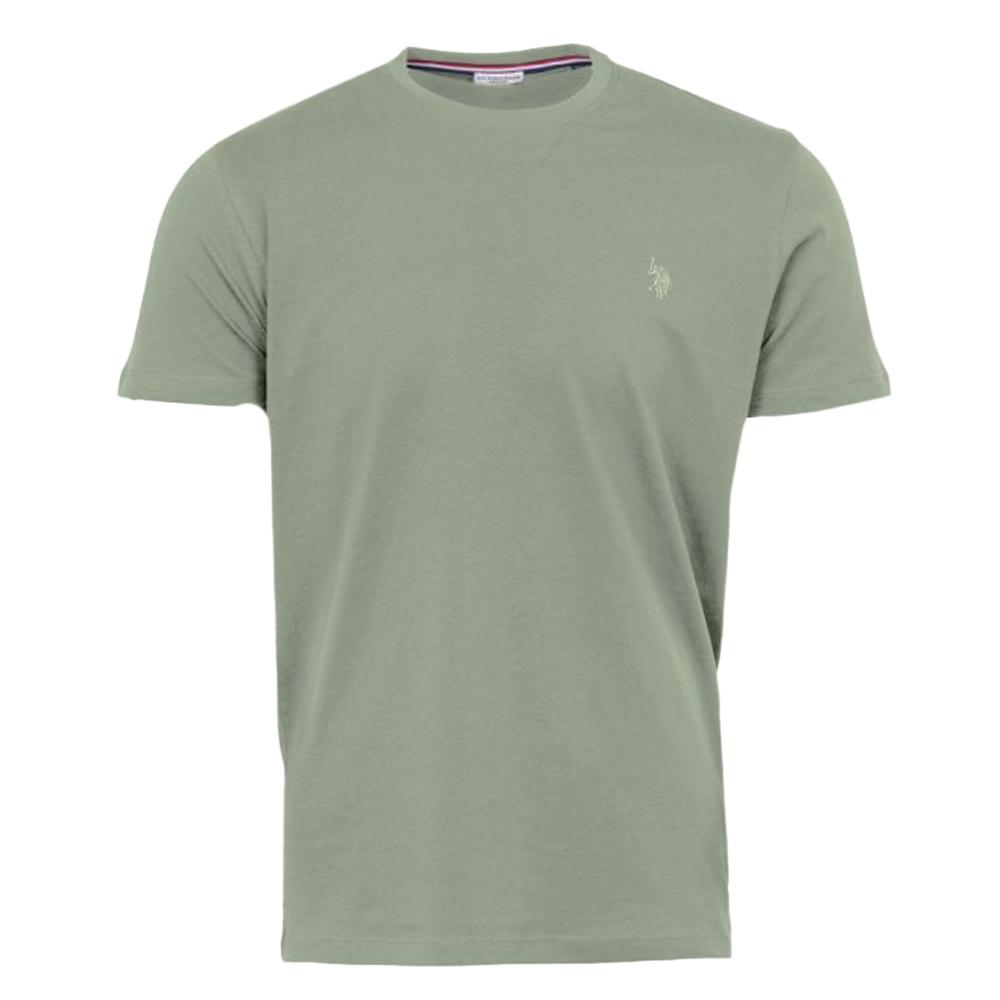 T-Shirt Vert Homme US Polo ASSN Mick pas cher