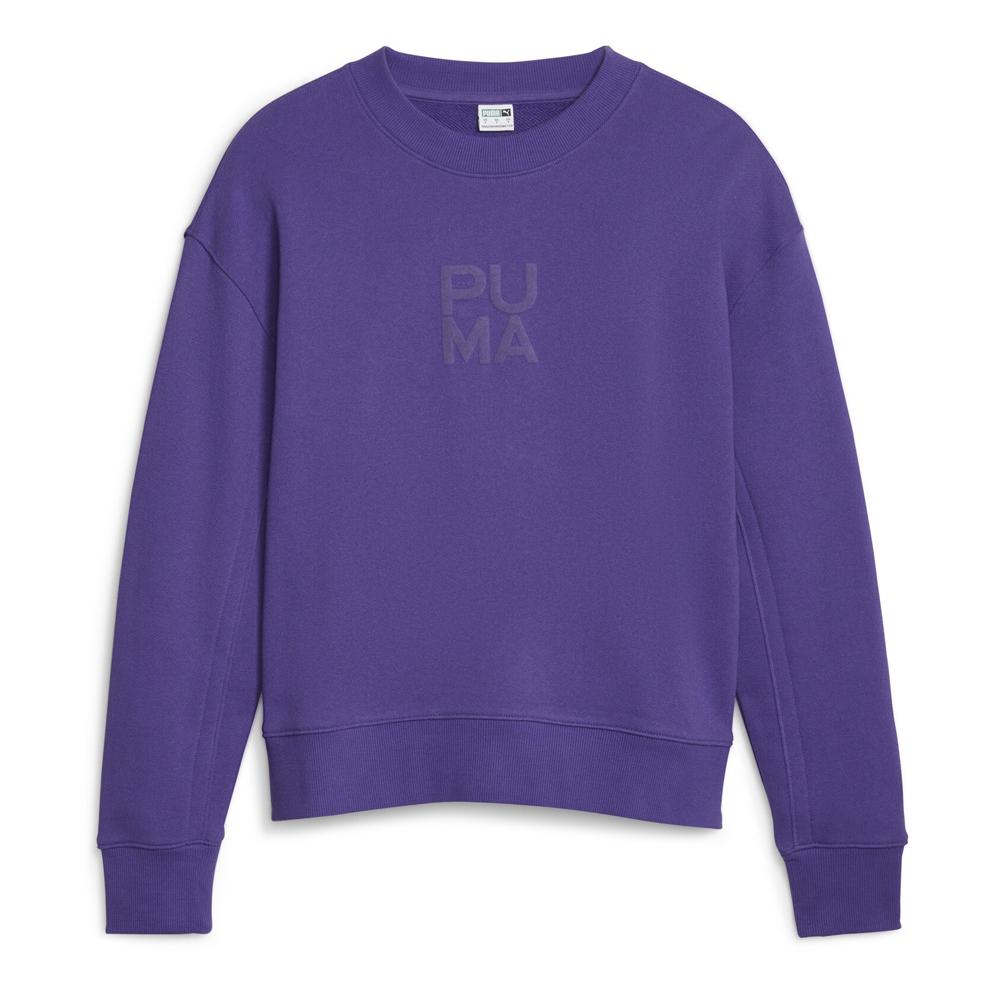 Sweat Violet Femme Puma Infuse Crew pas cher