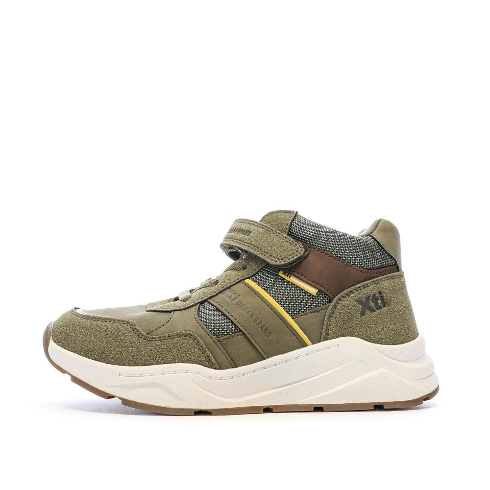 Baskets Kaki Garçon Xti Ankle 150115 pas cher