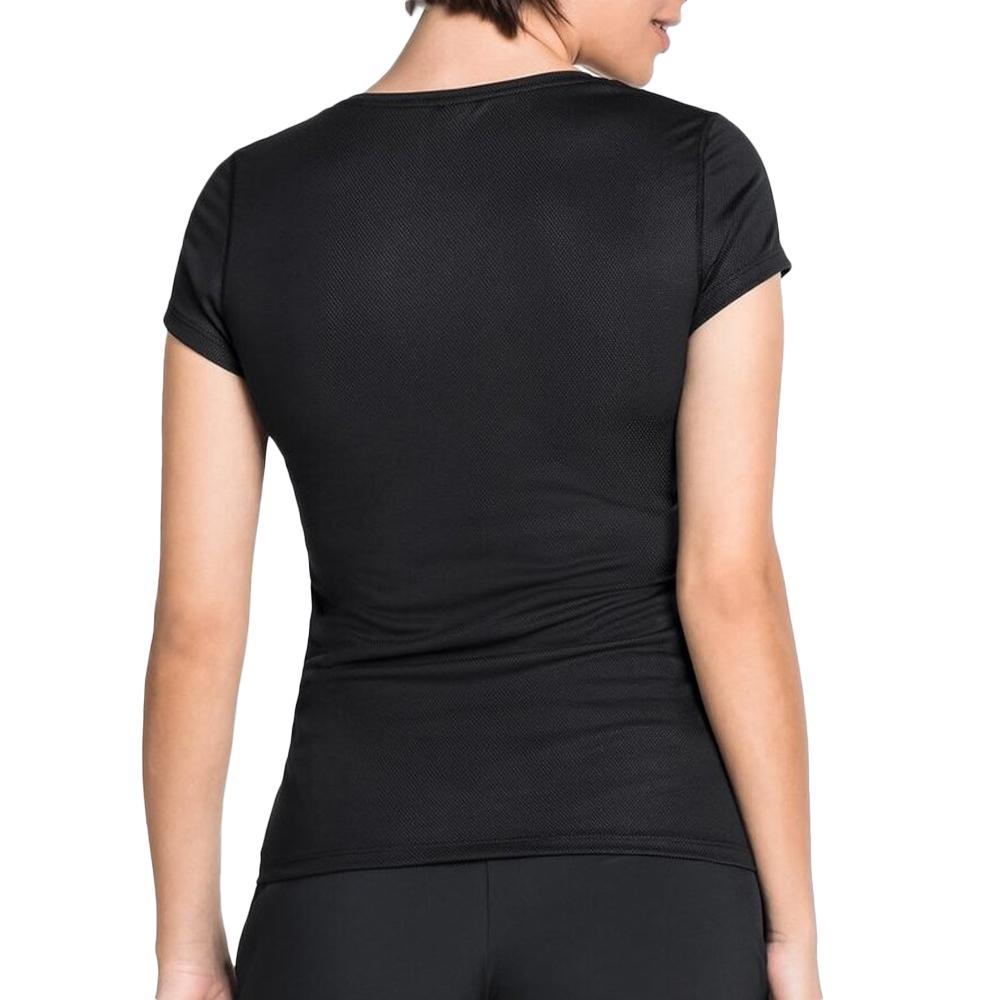T-shirt technique Noir Femme ODLO Active Fdry vue 2