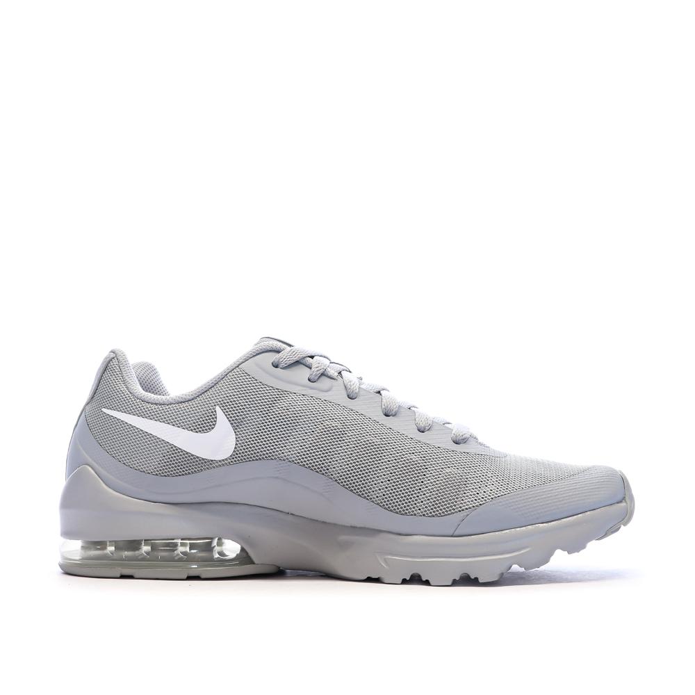Baskets Grises Homme Nike Air Max Invigor vue 2