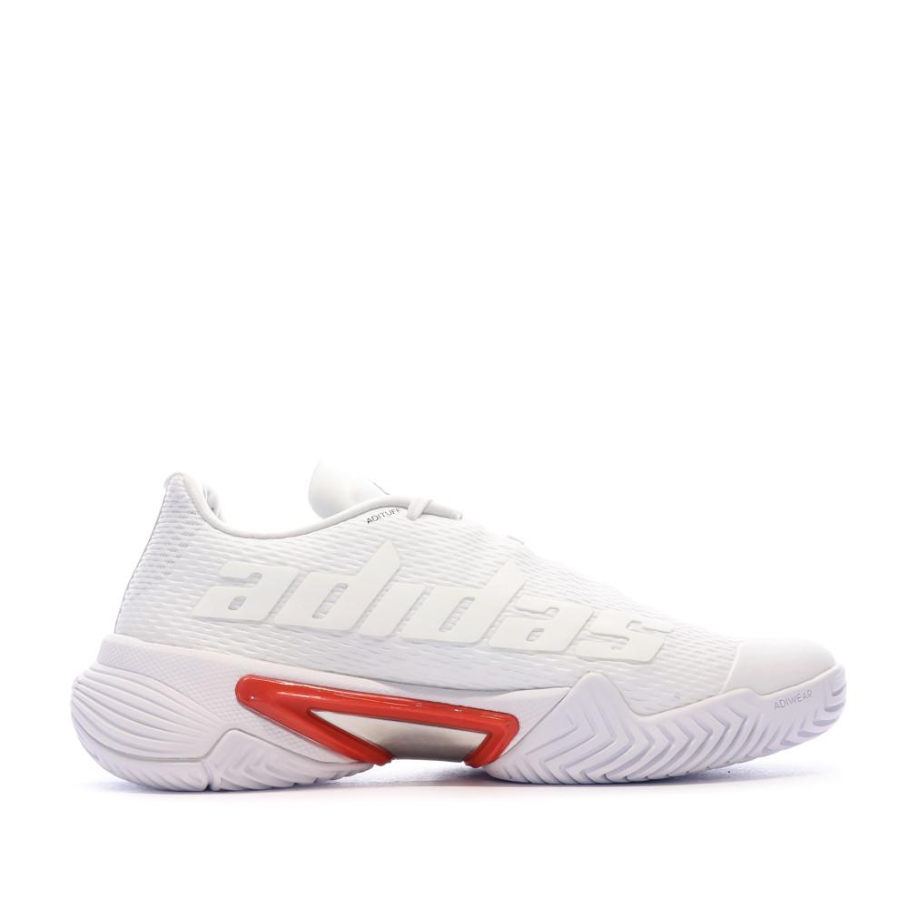 Chaussures de Tennis Blanche Femme Adidas Barricade vue 2