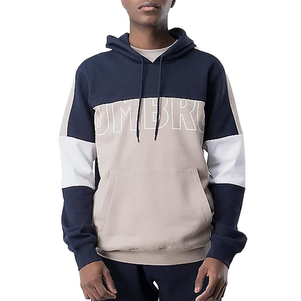 Sweat Marine/Beige Homme Umbro Spl Net pas cher