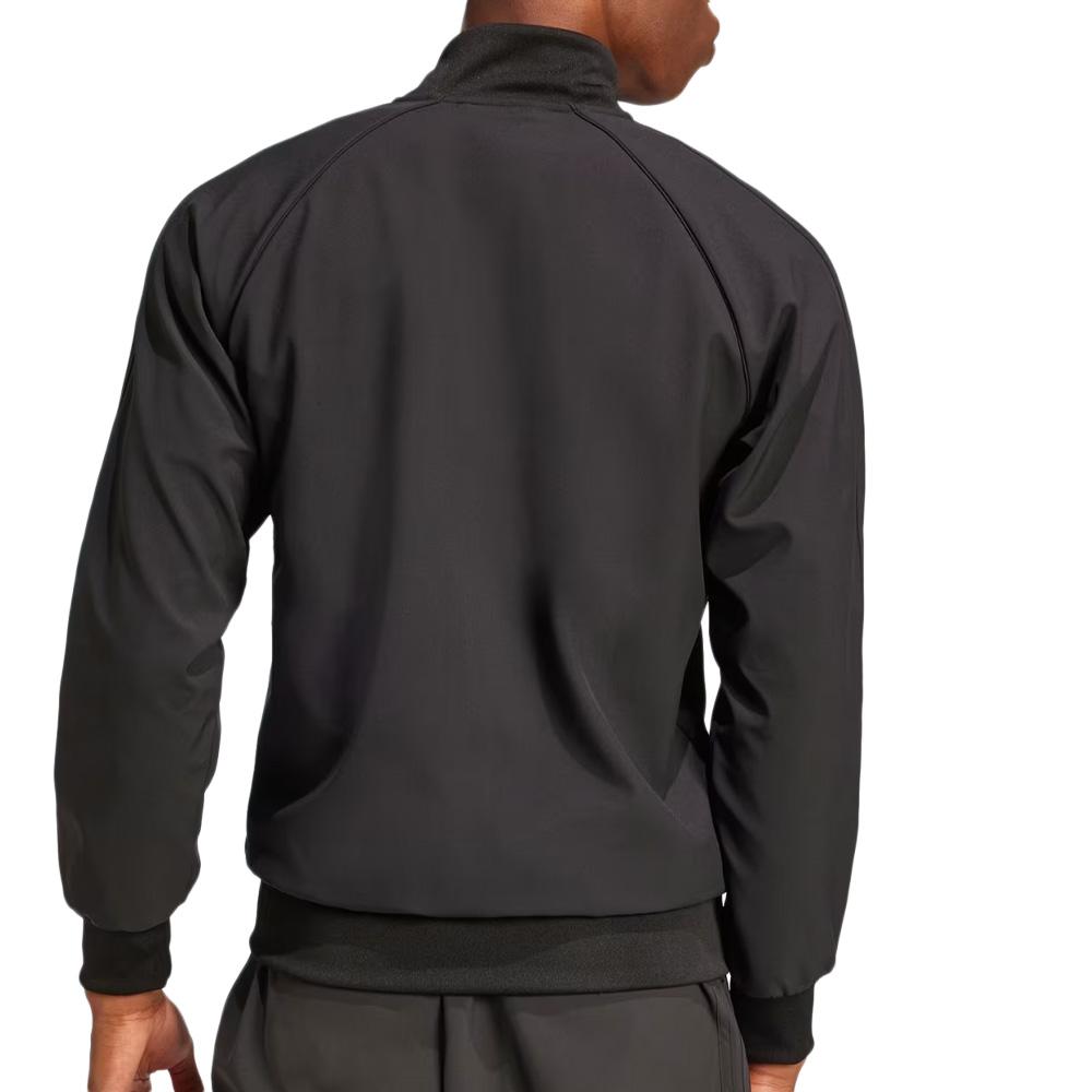 Veste Noire Homme Adidas Bonded vue 2