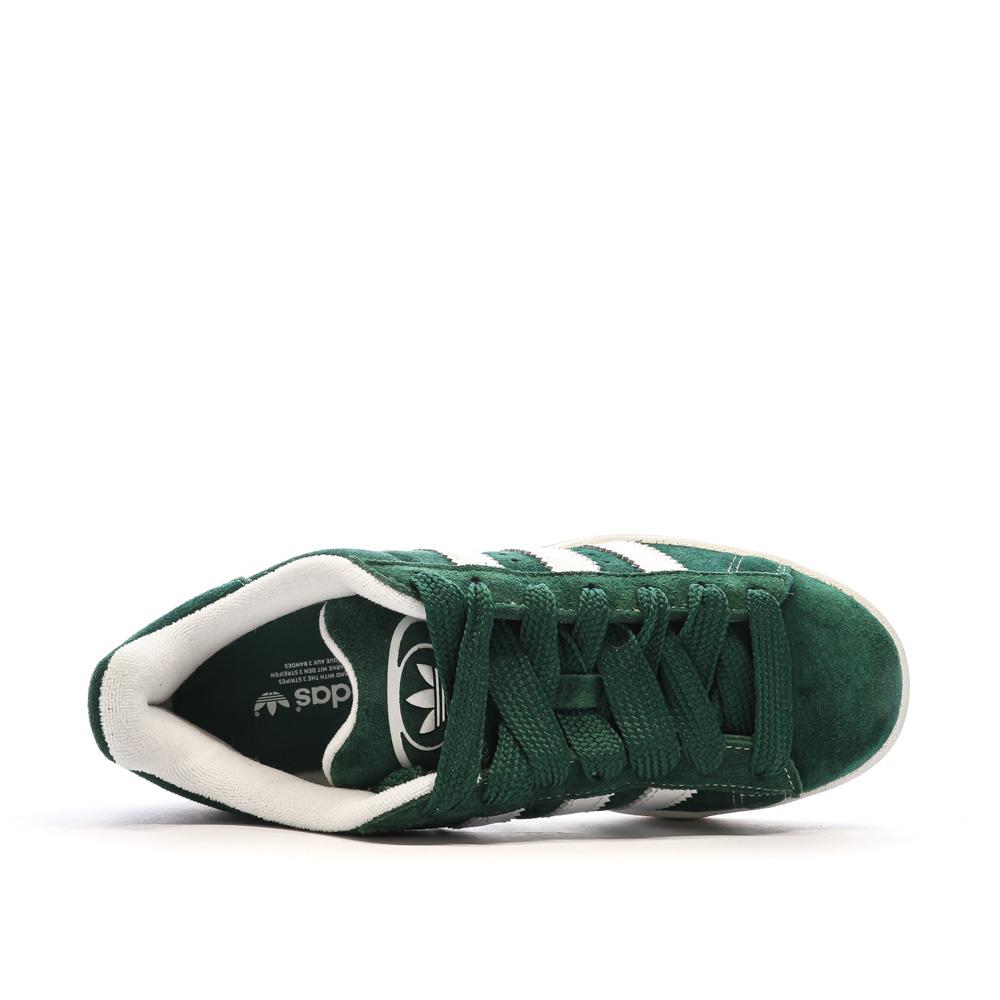 Baskets Vertes Foncés Homme Adidas Campus vue 4