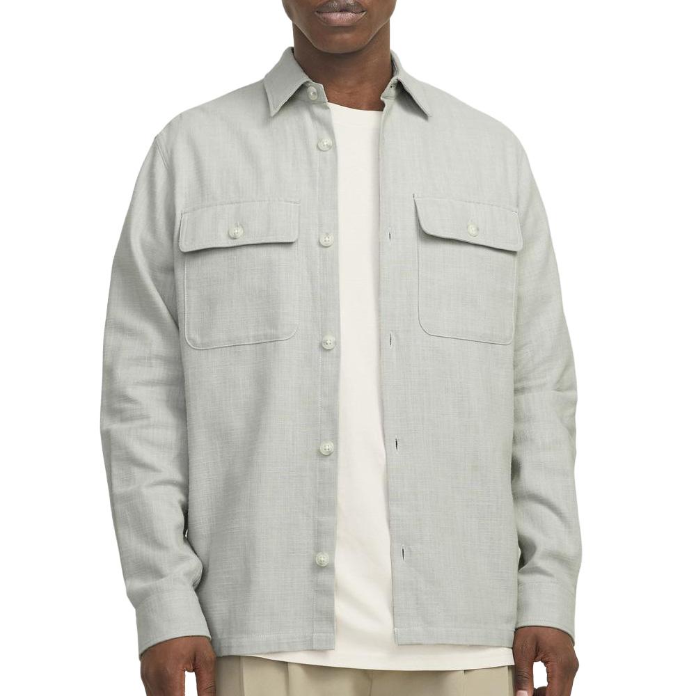 Chemise Vert Homme Jack & Jones Spring Solid pas cher