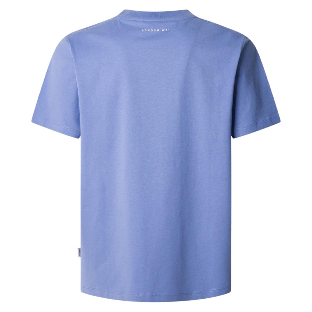 T-shirt Bleu Homme Pepe jeans Dorian vue 2