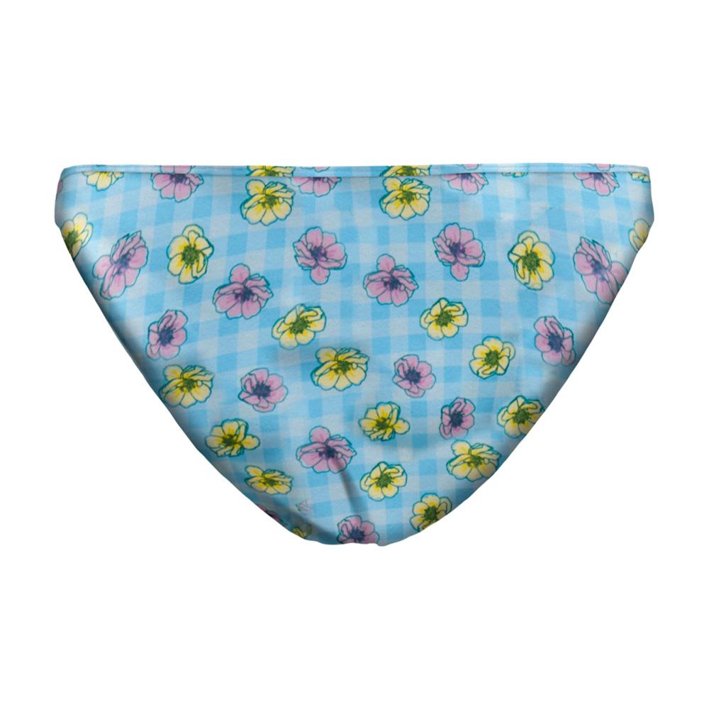 Bas de Bikini Bleu à fleurs Femme Only Elly vue 2
