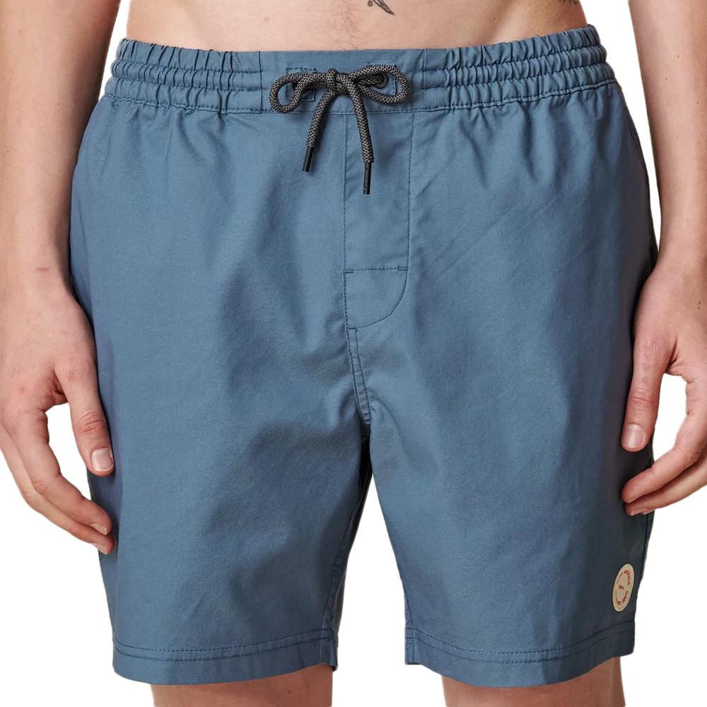 Short de bain Bleu Homme Globe Clean Swell pas cher