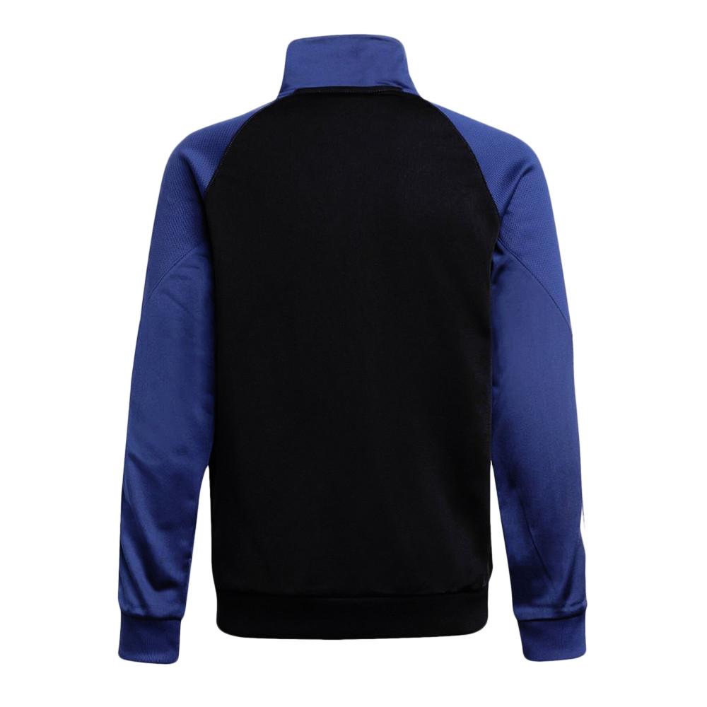 Veste de survêtement Noir/Bleu Garçon Adidas Track Top vue 2