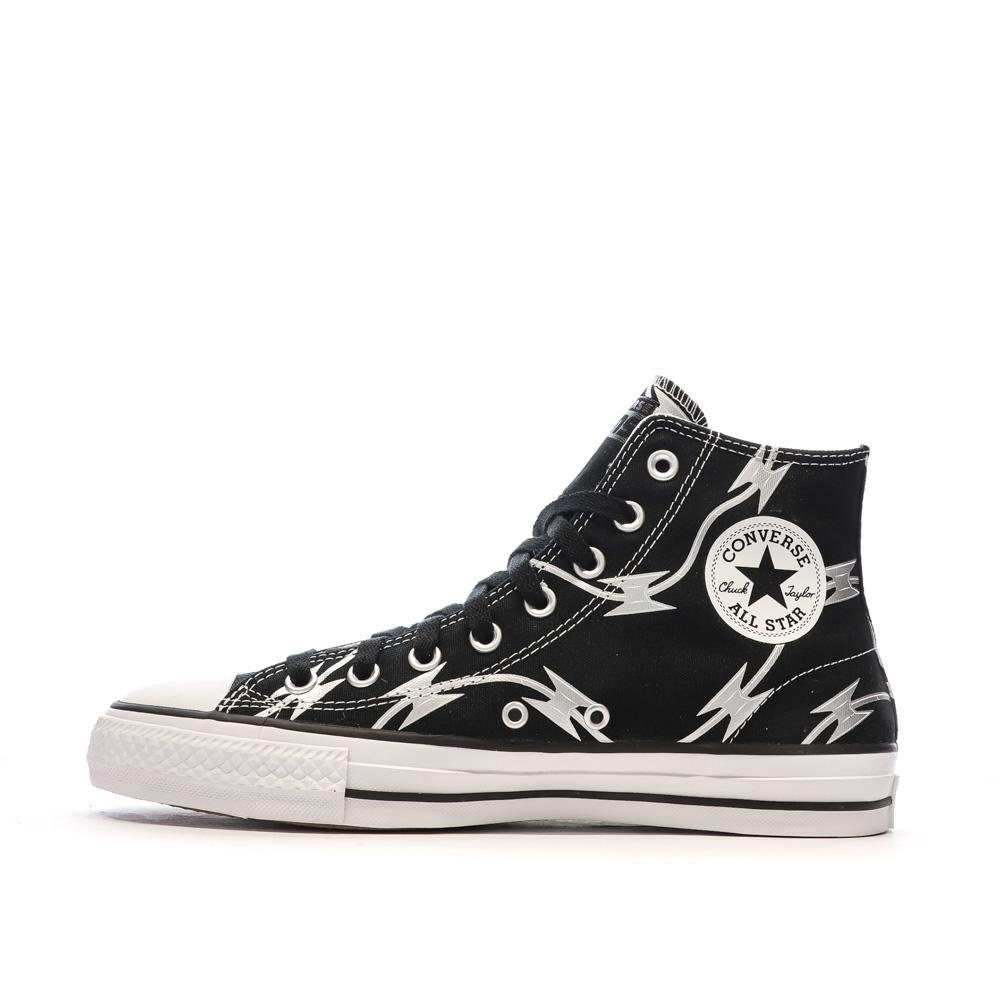 Baskets Noires Homme Converse Chuck Taylor All Star Pro A04372C pas cher