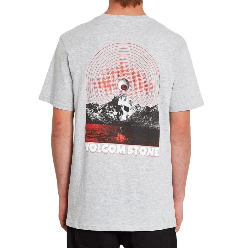 T-shirt Gris Homme Volcom Dither vue 2