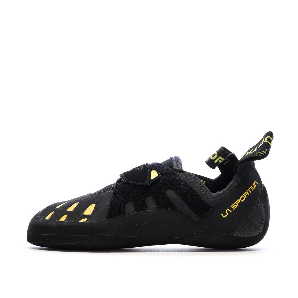 Chaussures d'escalade Gris/Jaune Junior La Sportiva Tarentula pas cher