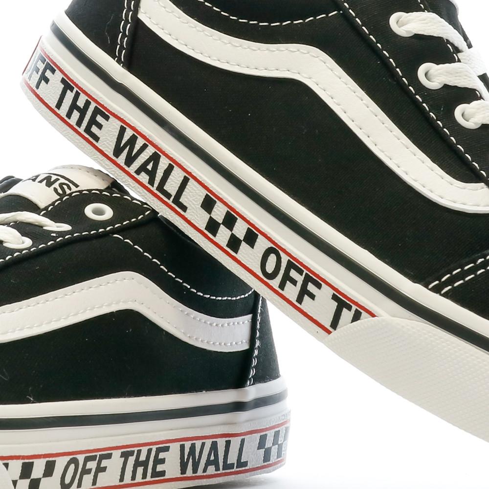 Baskets Noires Garçon Vans Ward vue 7