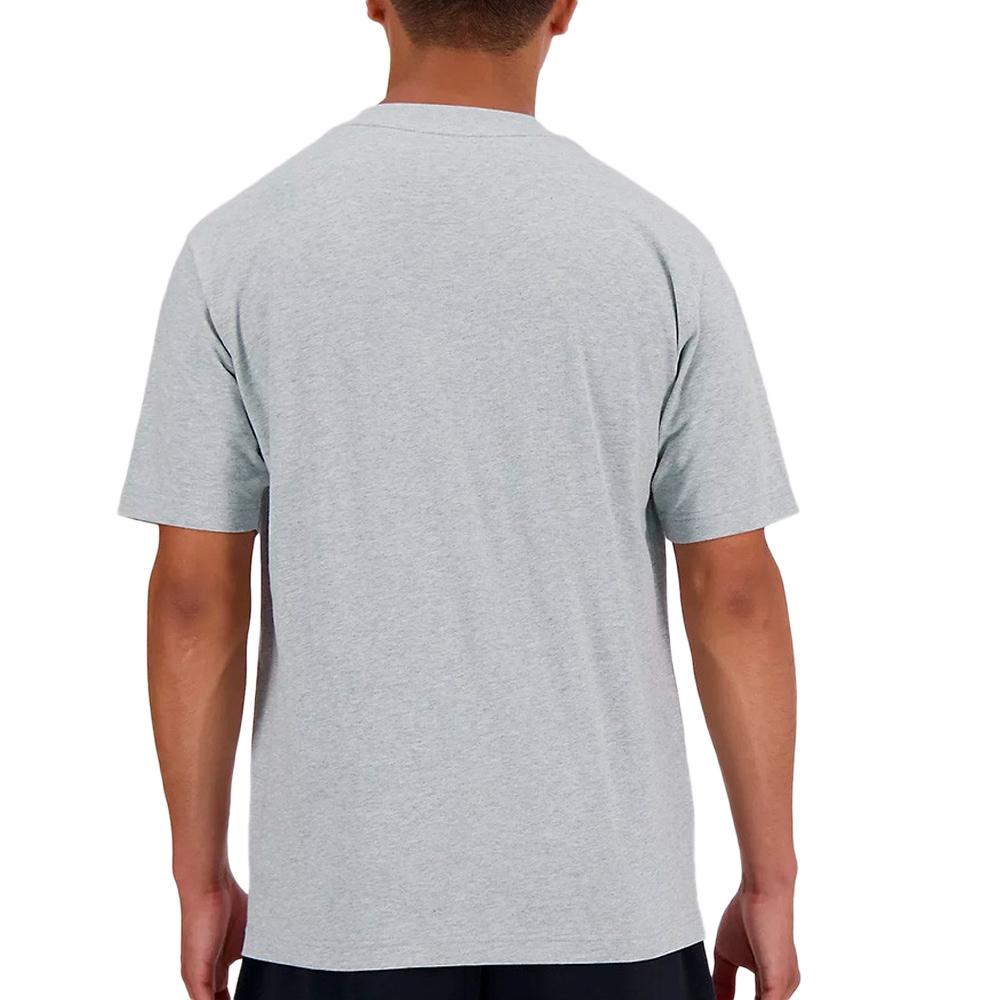 T-Shirt Gris Clair Homme New Balance Sport Essentials vue 2