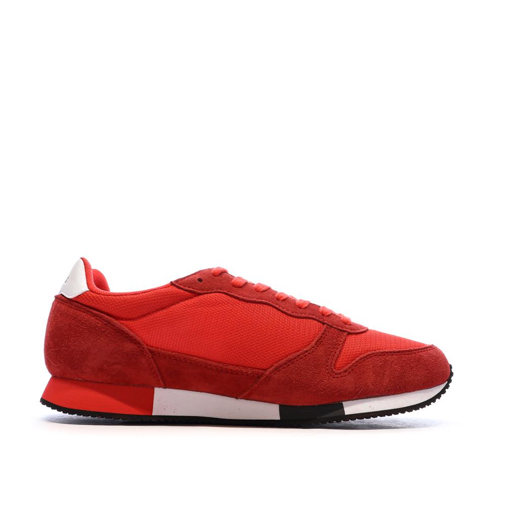 Baskets Le Coq Sportif Deauville – Homme – Taille 42 – Rouges – NEUVES (défaut Léger)