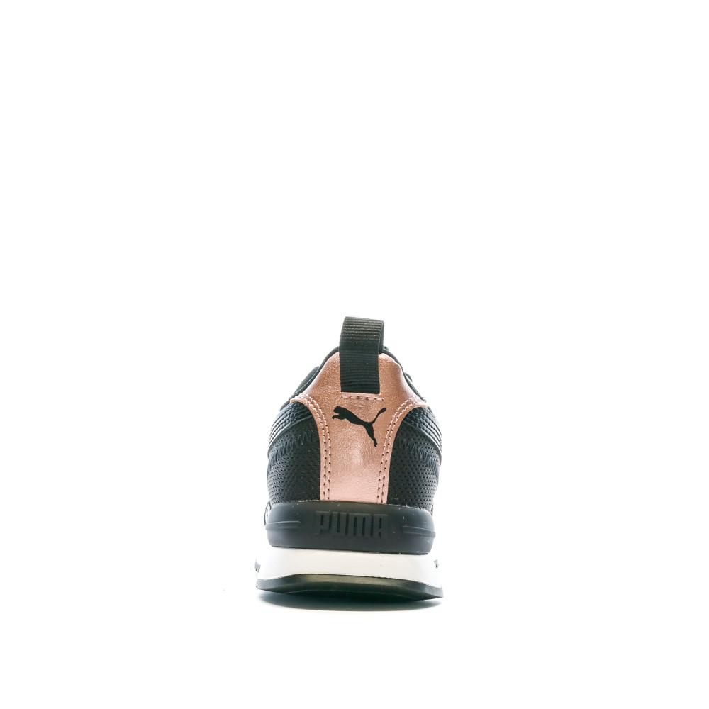 Baskets Noir Femme Puma R78 Shine vue 3