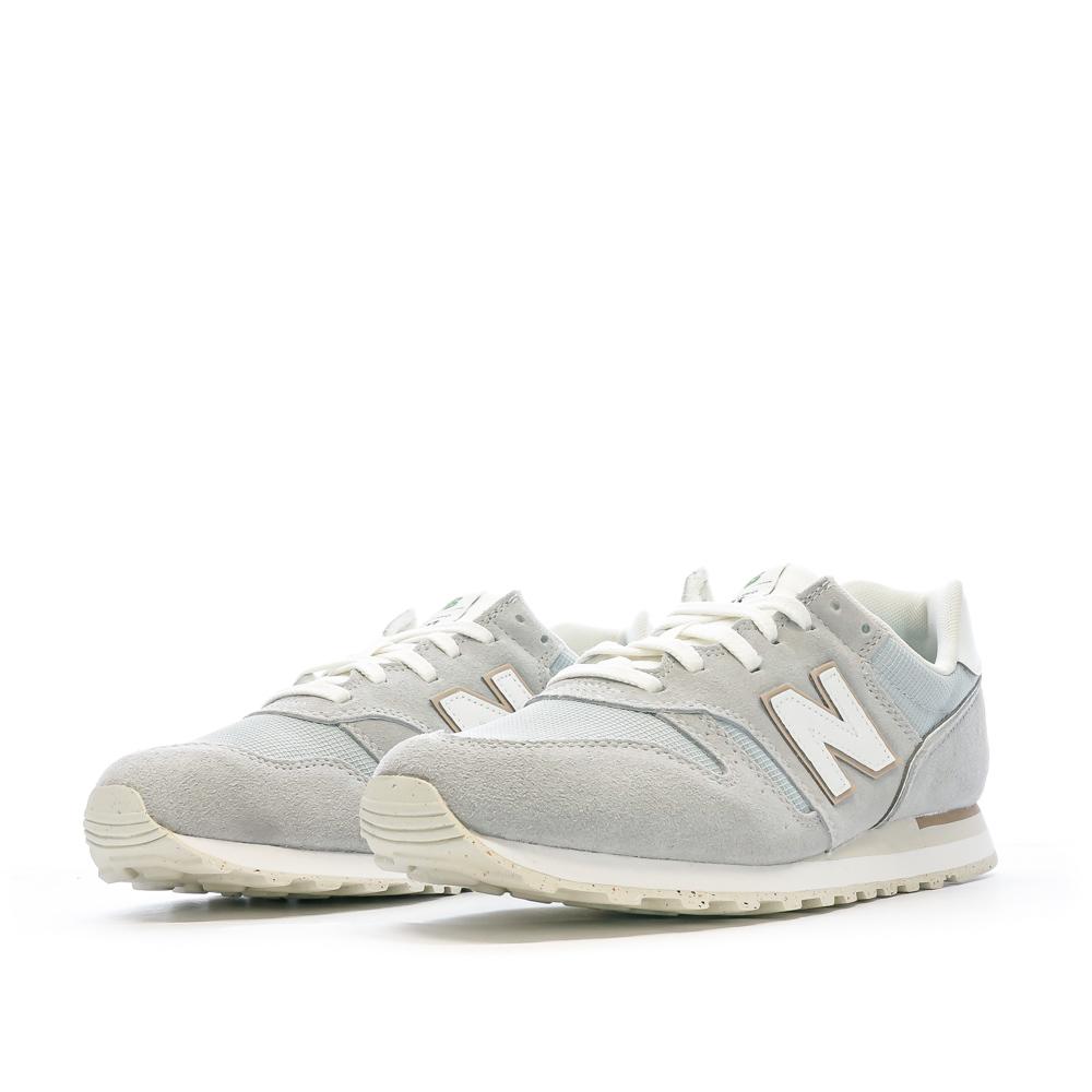 Baskets Grises Femme New Balance 373 vue 6