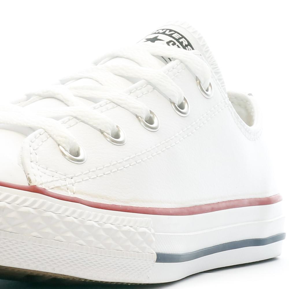 Baskets Blanches Enfant Converse CT OX vue 7