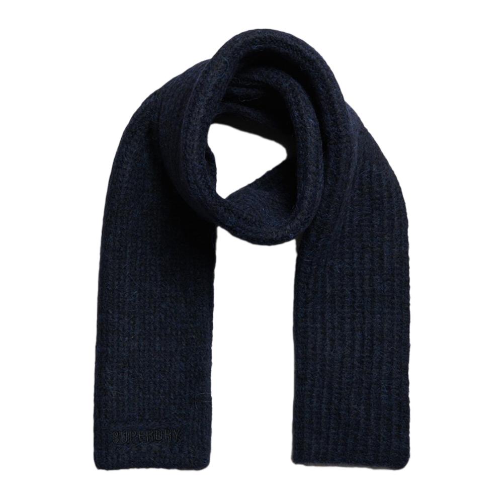 Écharpe Marine Femme Superdry Ribbed pas cher